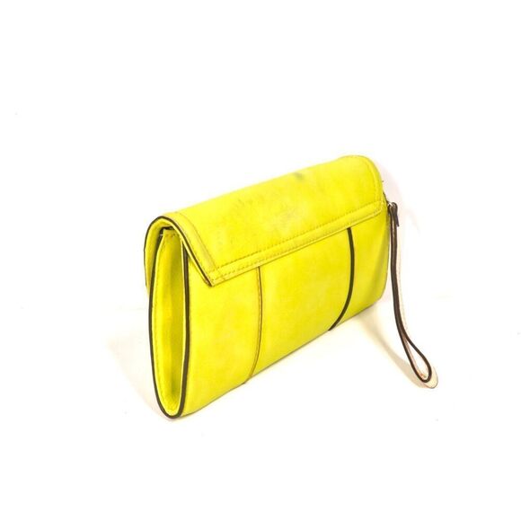Guess Clutch Wristlet Yellow - Picture 3 of 7